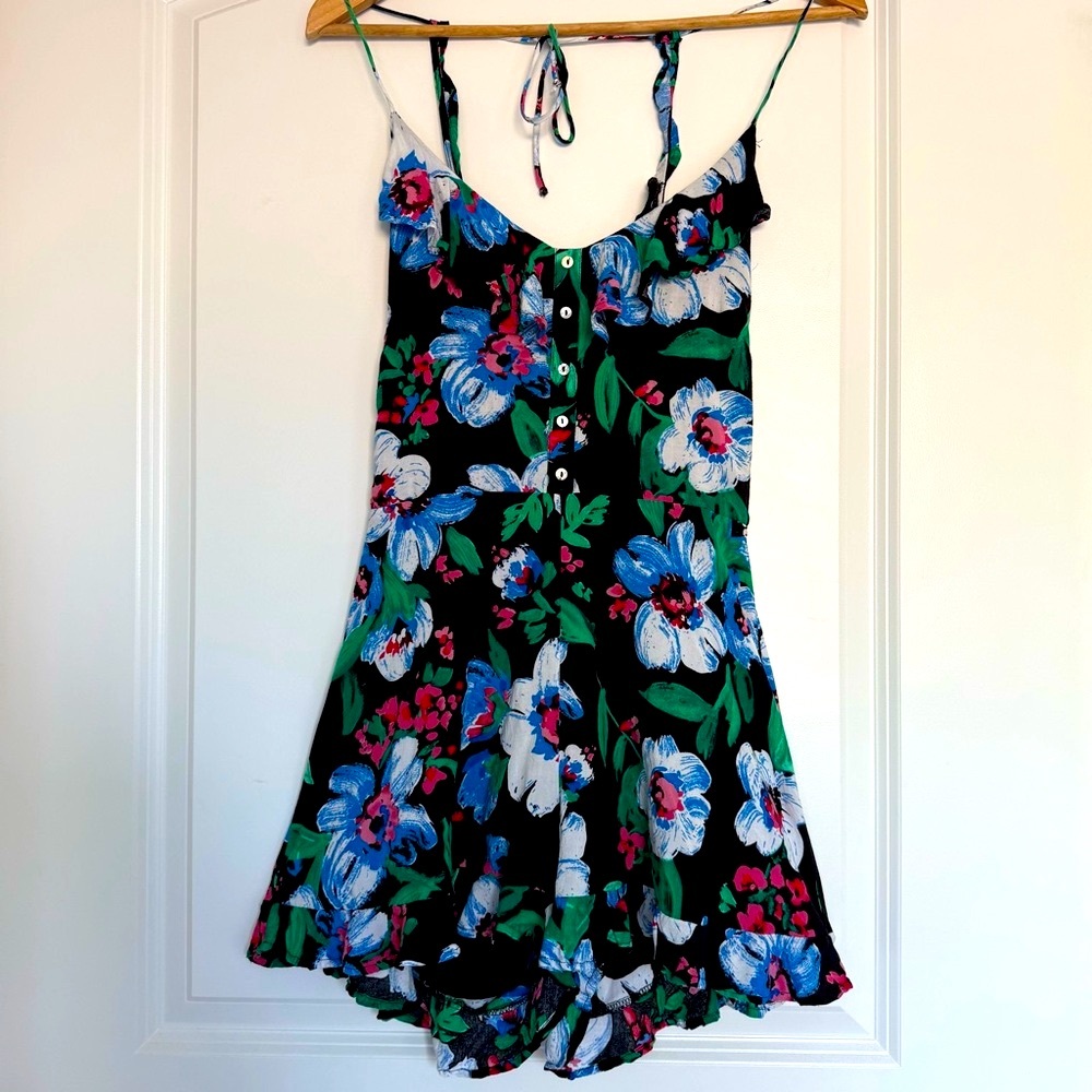 Valija Floral Print Women's Romper (medium)